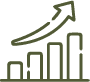 Icon representing management of over ₹19,500 crore in client assets across investment portfolios